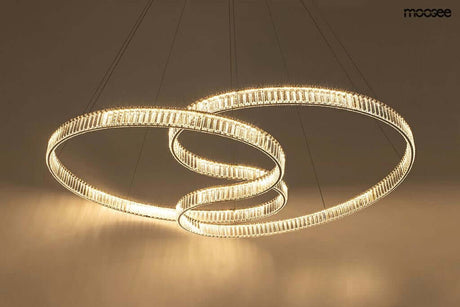 Závesná lampa Wave 160A chróm