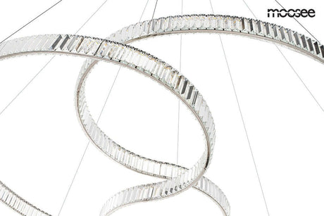 Závesná lampa Wave 160A chróm