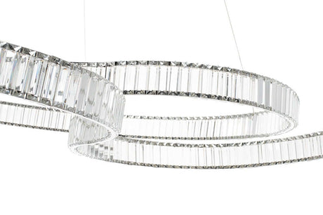 Závesná lampa Wave 160A chróm