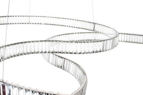 Závesná lampa Wave 160A chróm