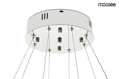 Závesná lampa Wave 160A chróm