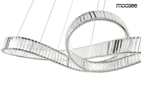 Závesná lampa Wave 160B chróm