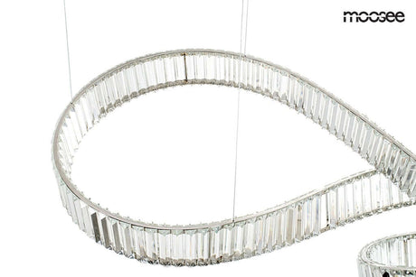 Závesná lampa Wave 160B chróm