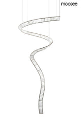 Závesná lampa Wave Cordon 1A chróm