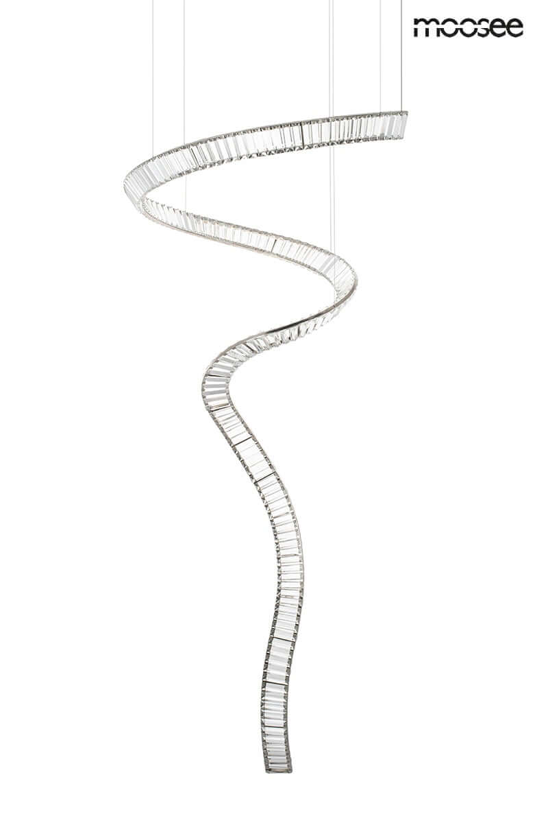 Závesná lampa Wave Cordon 1A chróm