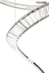 Závesná lampa Wave Cordon 1A chróm