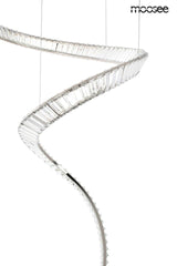 Závesná lampa Wave Cordon 1A chróm