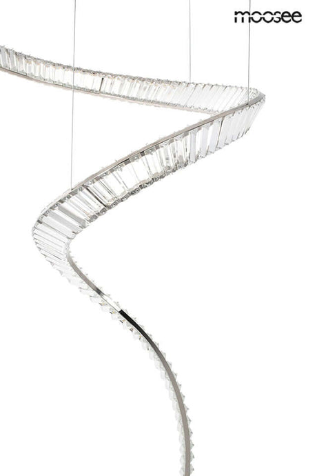 Závesná lampa Wave Cordon 1A chróm