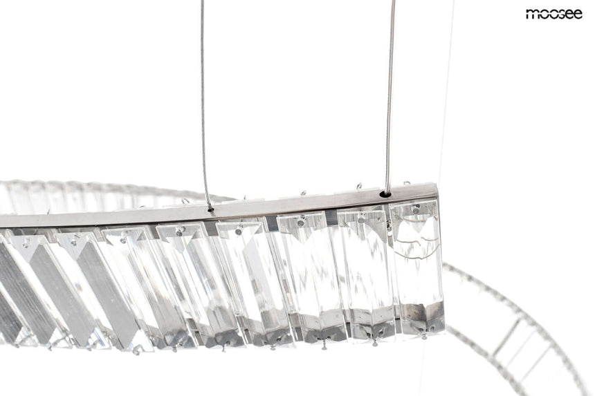 Závesná lampa Wave Cordon 1A chróm