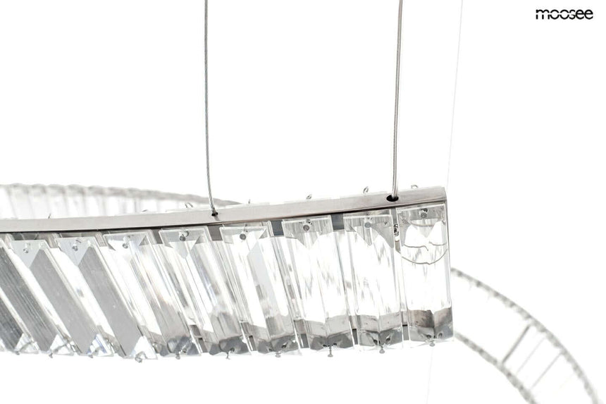 Závesná lampa Wave Cordon 2B chróm