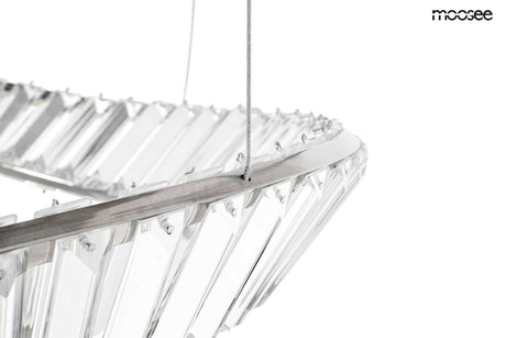Závesná lampa Wave Cordon 2B chróm
