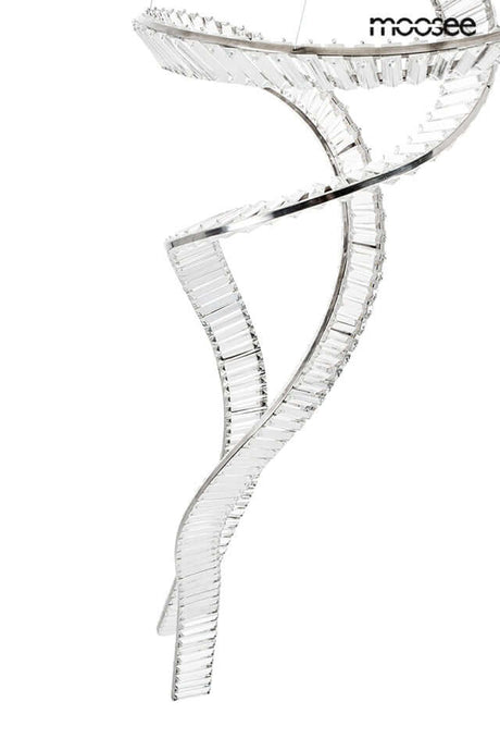 Závesná lampa Wave Cordon 2B chróm