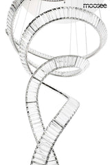 Závesná lampa Wave Cordon 2B chróm