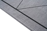 Linea Gray modern szőnyeg enteriőrben