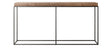 Nara Console tömör tölgy konzolasztal 150 × 42 × 76 cm