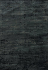 Plain Dark Blue viszkóz szőnyeg felülnézetből, sötétkék színben