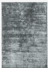 Plain Steel Gray viszkóz szőnyeg felülnézetből, acélszürke színben
