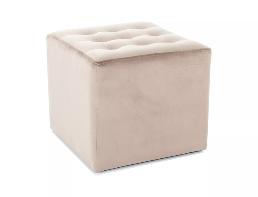 V-vložkový puf Lori Velvet