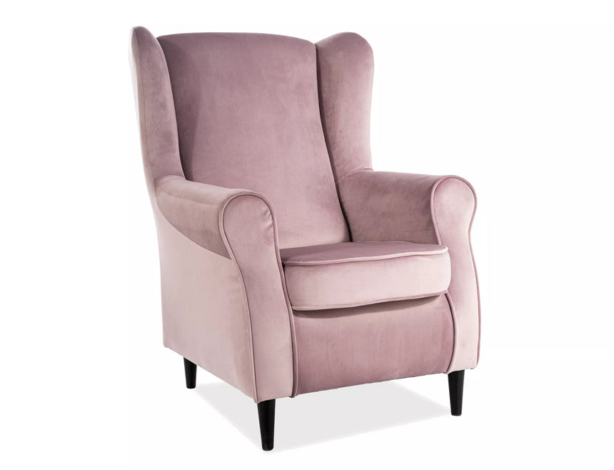 Zamatové kreslo Baron V.