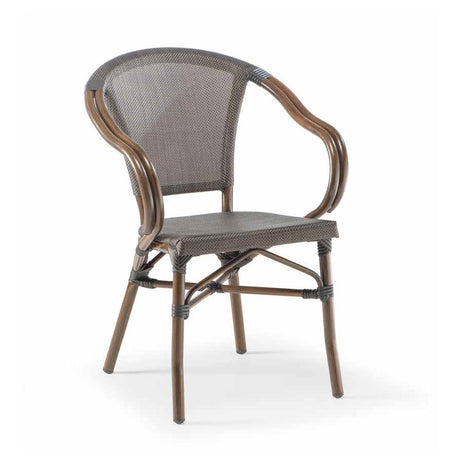 Grattoni záhradná stolička 950 hnedá