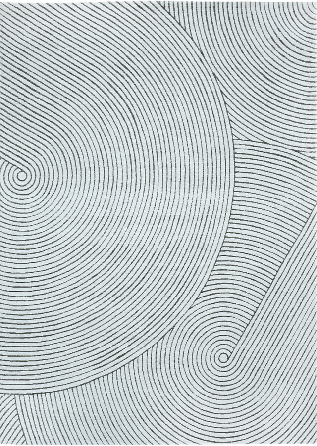Sonno White modern szőnyeg enteriőrben
