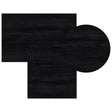 T608 Shadow Black melamin asztallap matt fekete dekorban