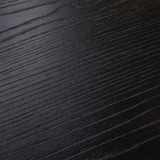 T608 Shadow Black melamin asztallap teljes nézetben