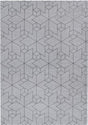 Urban Gray modern szőnyeg felülnézetből, szürke színben