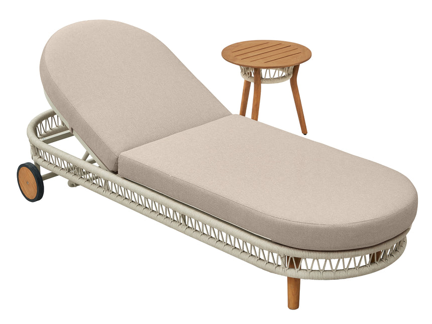 Higold Vasca napozóágy - bézs