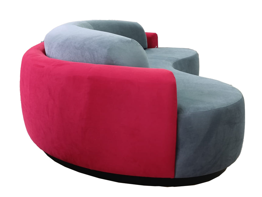 Vlnová pohovka vo výbere farieb